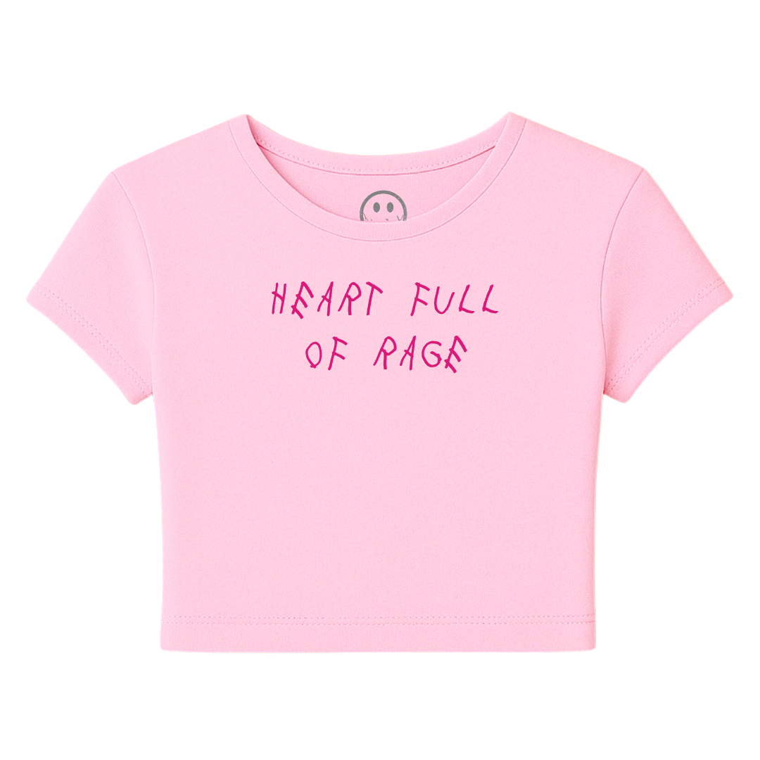 RAGERBOY Heart Full Of Rage Women's Baby Tee