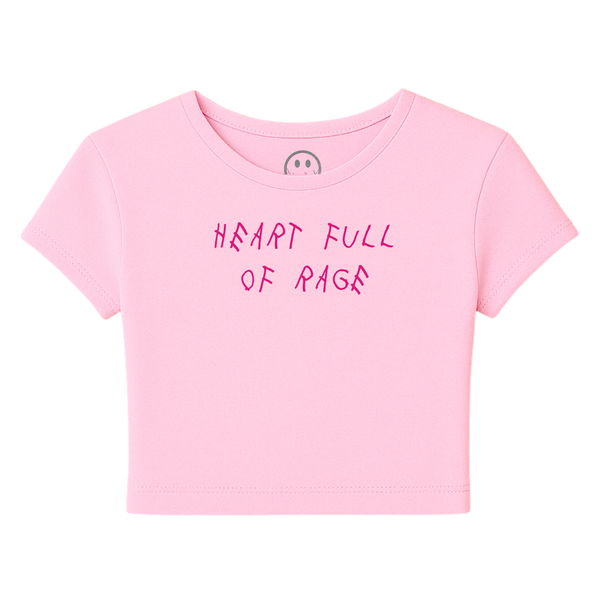 RAGERBOY Heart Full Of Rage Women's Baby Tee