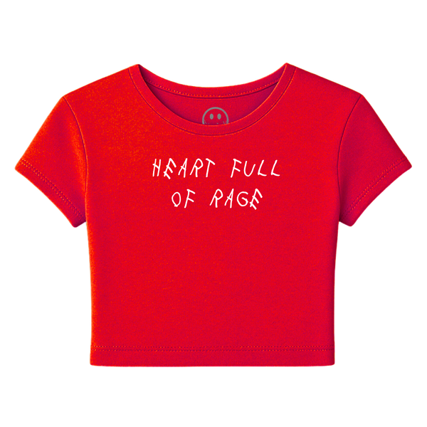 RAGERBOY Heart Full Of Rage Women's Baby Tee