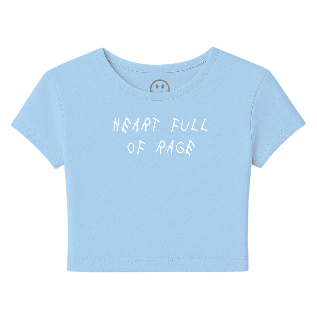 RAGERBOY Heart Full Of Rage Women's Baby Tee