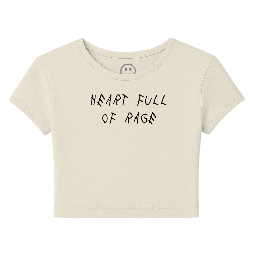 RAGERBOY Heart Full Of Rage Women's Baby Tee