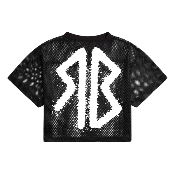 RB Mesh Shirt -  Black