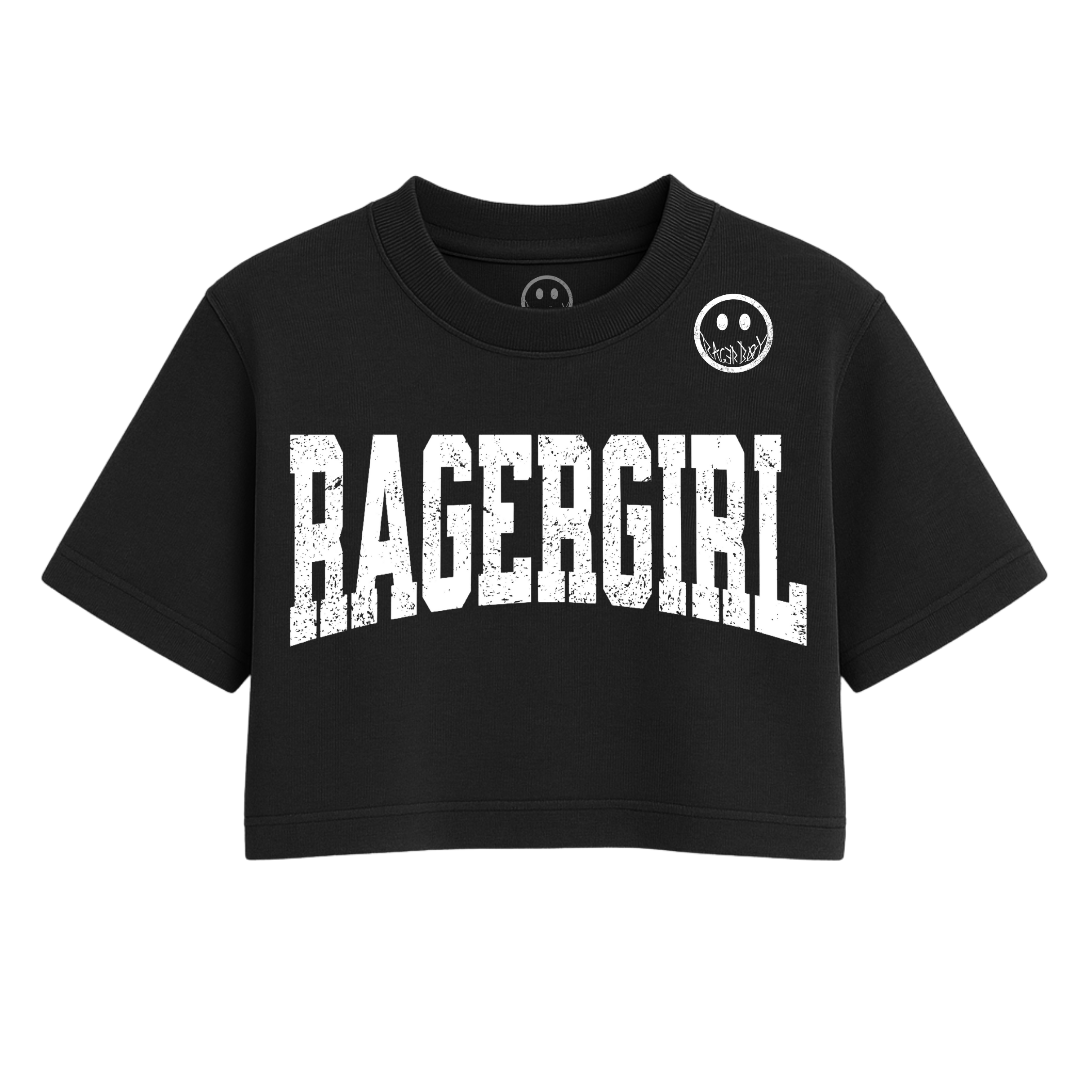 RAGERGIRL - Women's Crop Tee - One Size