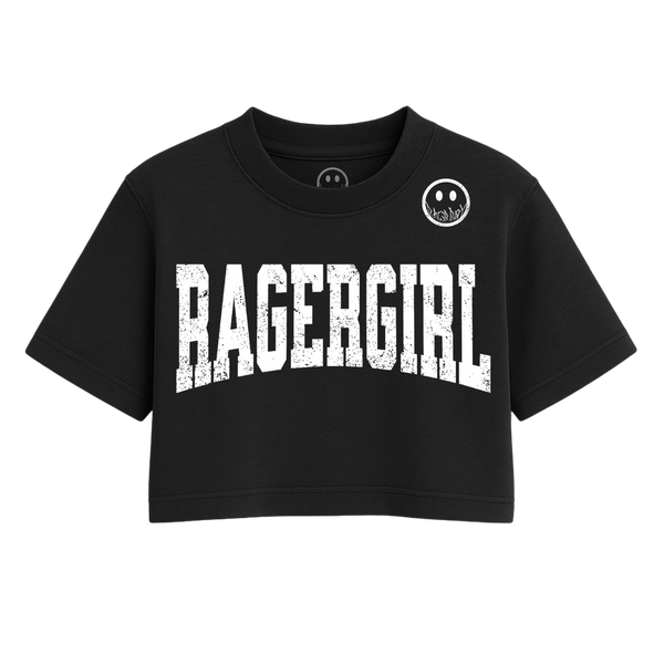RAGERGIRL - Women's Crop Tee - One Size