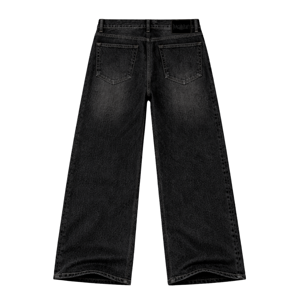 RAGERBOY Smiley Wide Leg Jeans