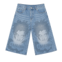 RAGERBOY Rage Face Denim Shorts