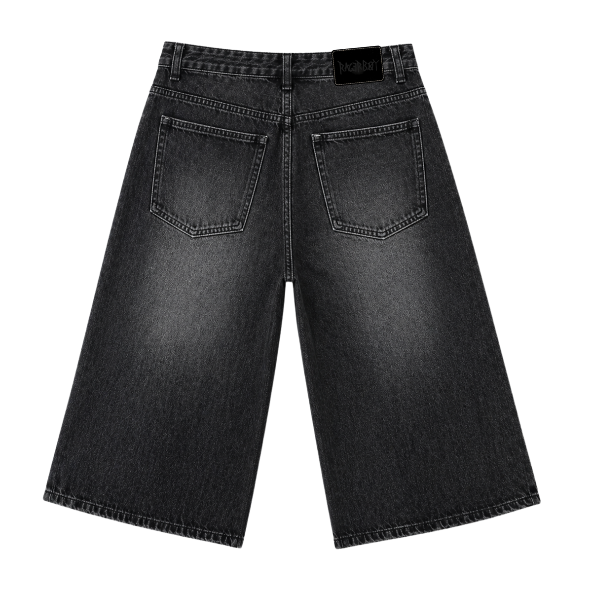 RAGERBOY Rage Face Denim Shorts