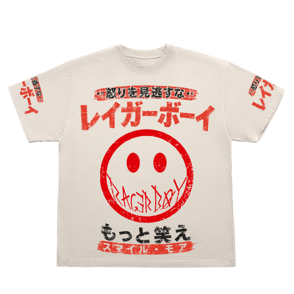 RAGERBOY Japanese Smiley Tee