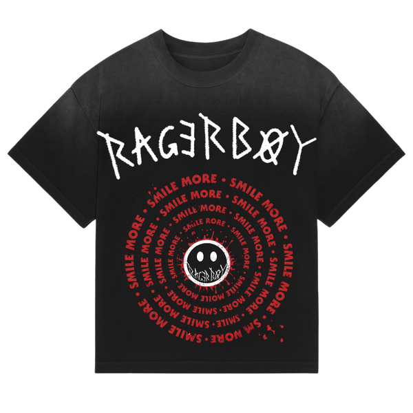 RAGERBOY Smile More Spiral Tee