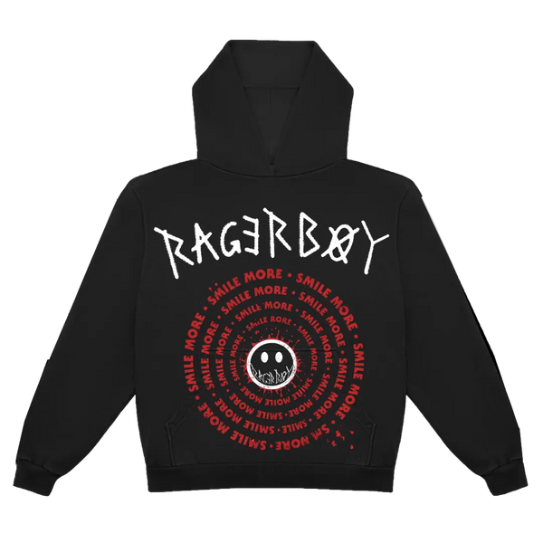 RAGERBOY Smile More Spiral Hoodie