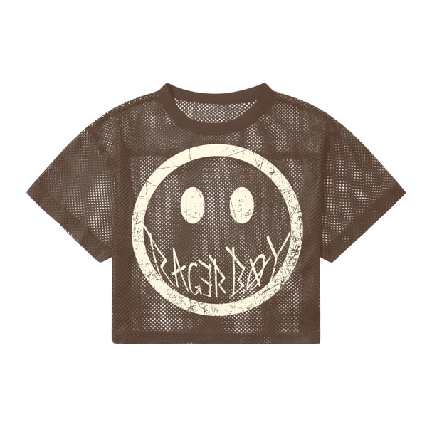 RB Mesh Shirt - Brown