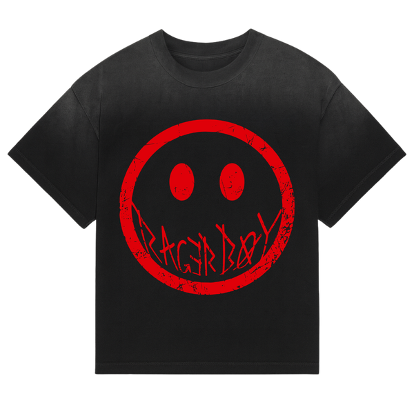 RAGERBOY Red Smiley Tee