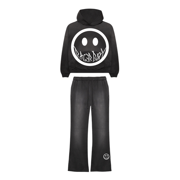 RagerBoy - Smile More Potassium Hoodie + Flared Set